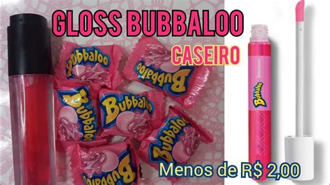 Como fazer o gloss de bubbaloo caseiro fácil apenas dois