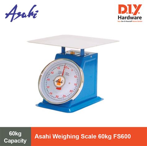 Asahi Weighing Scale 60 Kgs FS 600 Lazada PH