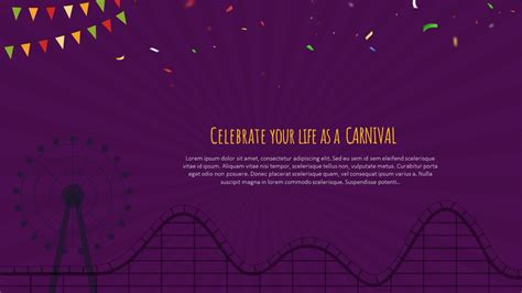 Carnival Presentation Template - SlideKit