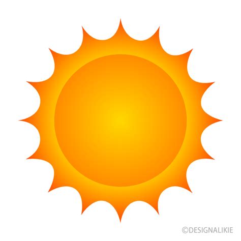 Hot Summer Sun Clipart