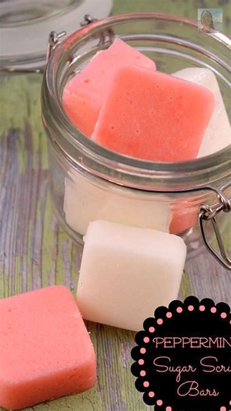 Diy Peppermint Sugar Scrub Bars Video Video Sugar Scrub Diy