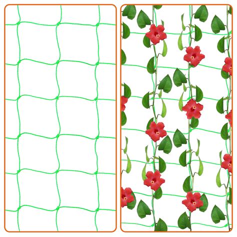 To Ft Stronger Trellis Netting Support Net For Climbing Plants Grow