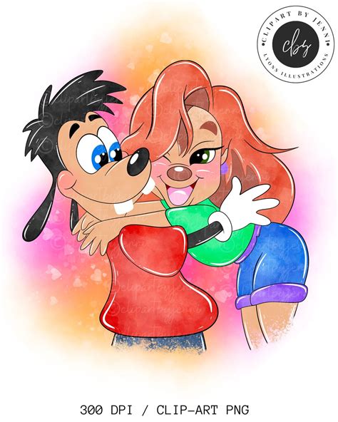 A Goofy Movie Clipart / Roxanne & Max Goofy Movie Clipart / Goofy Movie Max Roxanne PNG ...