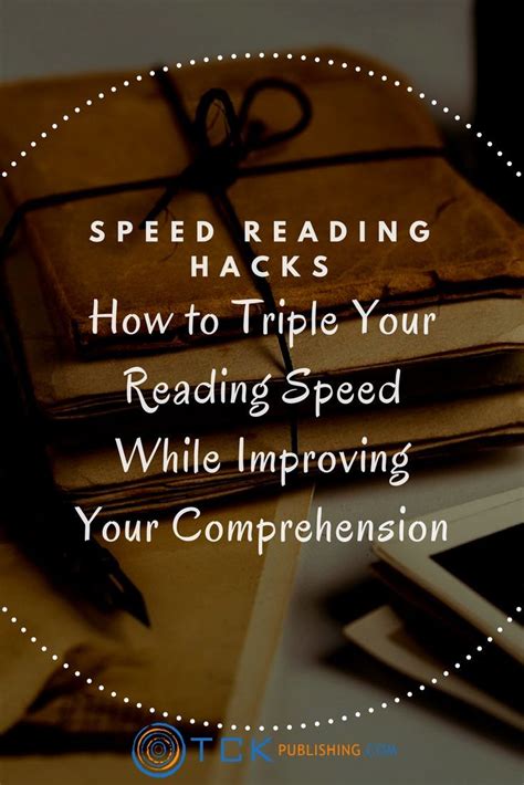 Speed Reading Techniques How To Triple Your Reading Speed And Improve