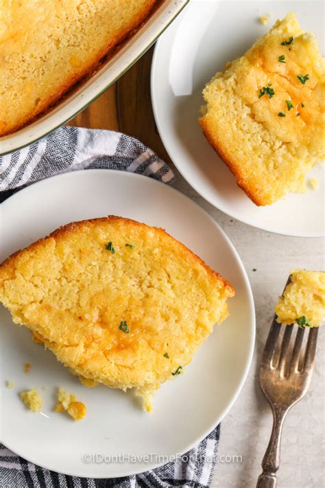 5 Ingredient Corn Casserole I Dont Have Time For That