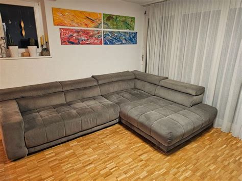 Sch Nes Eck Sofa Grau Kaufen Auf Ricardo