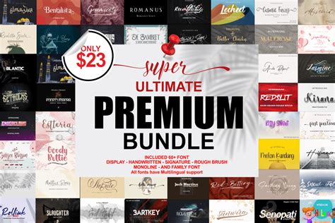 super ultimate premium bundle bundle creative fabrica