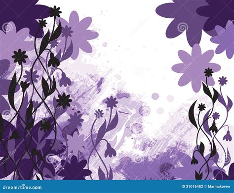 Fundo Floral Abstrato Ilustra O Do Vetor Ilustra O Do Vetor