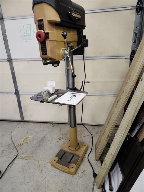 Pm2800b 18 Inch Variable Speed Drill Press 1 Hp 1ph 115230v 1675