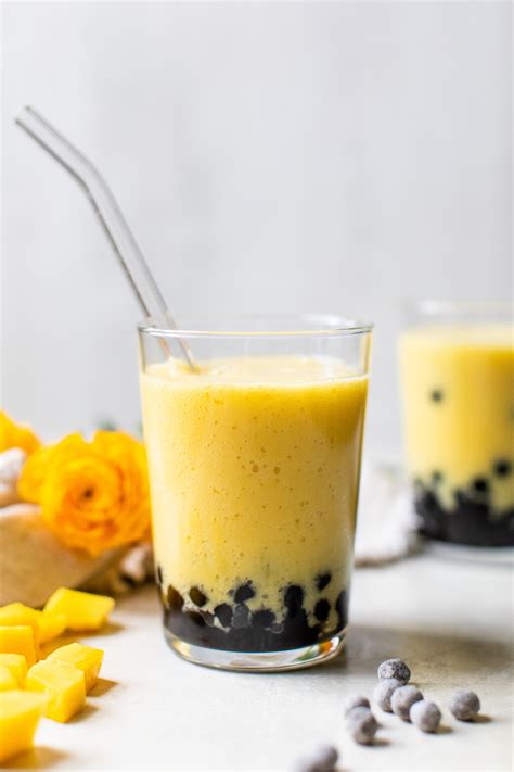 Mango Bubble Tea Recept