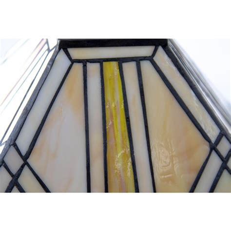 Vintage Arts And Crafts Mission Frank Lloyd Wright Style Stained Glass Lamp Shade Chairish