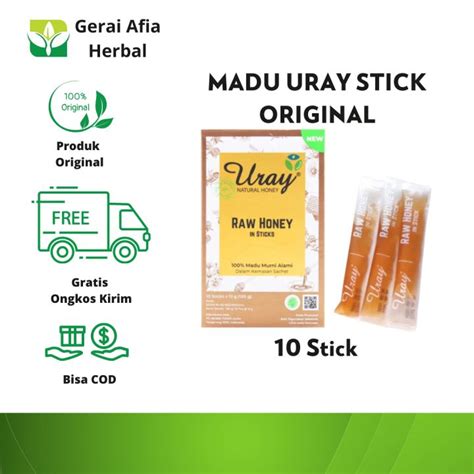 Madu Uray Stick Original 10 Sachet 120gr Lazada Indonesia