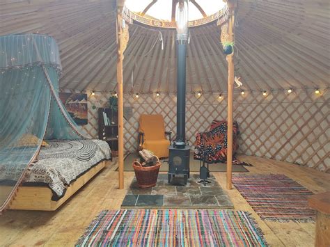 Traditional Mongolian Yurt Interior