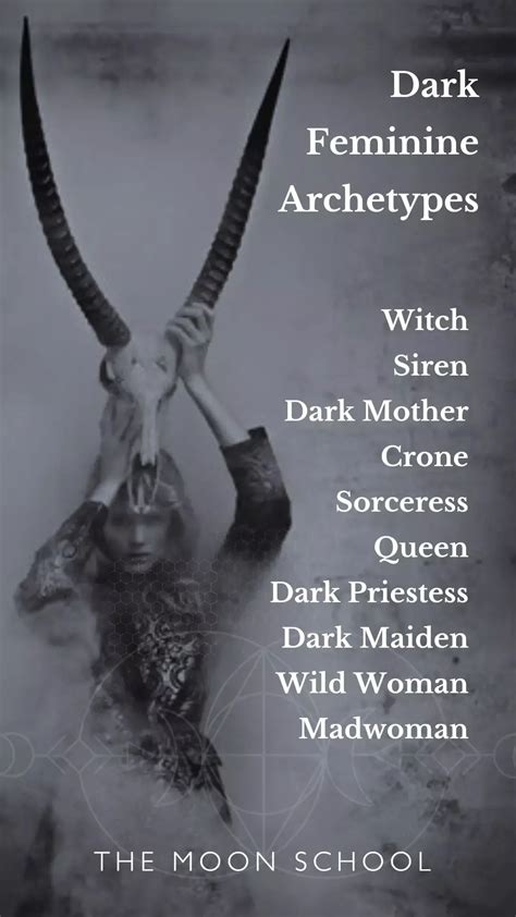 10 Dark Feminine Archetypes Craving Your Attention Archetypes Wild