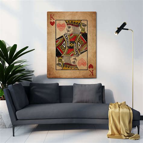 King of Hearts Wall Art | MusaArtGallery™