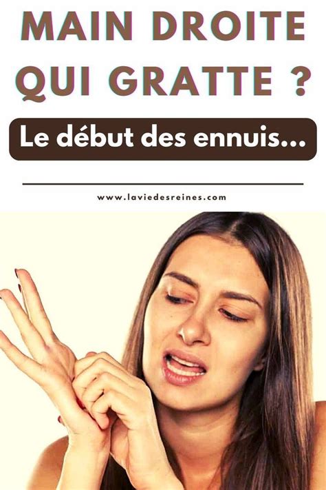 Main droite qui gratte Le début des ennuis Okay gesture