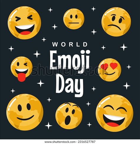 Emoji World Day: Over 3,875 Royalty-Free Licensable Stock Vectors ...