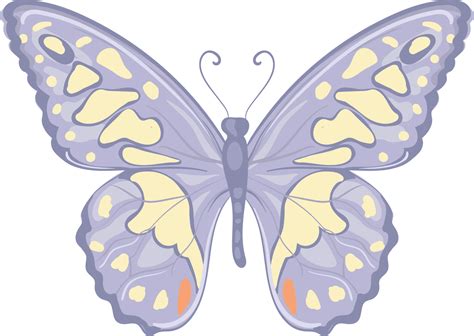 Illustration Beautiful Butterfly Paint Png