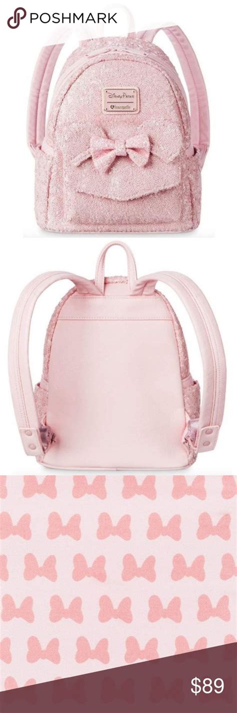 Disney Parks Millennial Pink Backpack Loungefly For Disney Parks