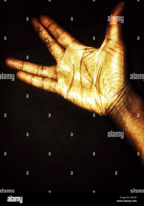 Palm Of Black Hand Hi Res Stock Photography And Images Alamy