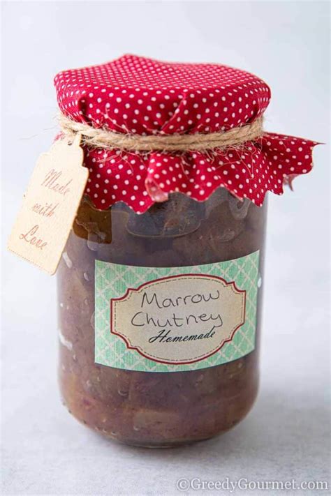 Marrow Chutney - Perfect For A Cheeseboard! | Greedy Gourmet