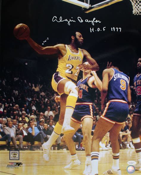 Elgin Baylor Autographedsigned Los Angeles Lakers 16×20 Photo Hof Jsa Denver Autographs