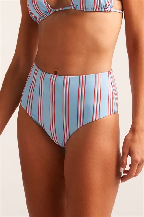 Braga Bikini Alta Comporta Rayas Bikinis De Mujer Spf