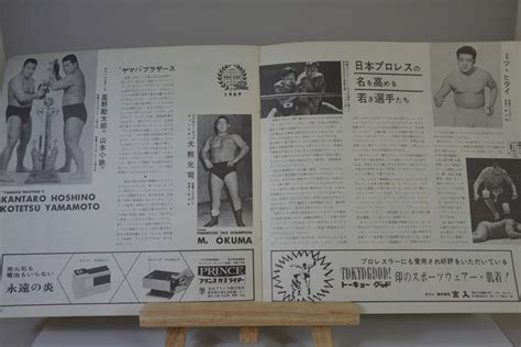 Yahooオークション 日本プロレス パンフレット 第11回ワールドリーグ