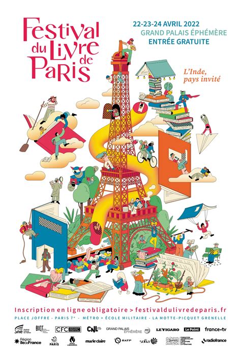 Festival Du Livre De Paris Les Et Avril