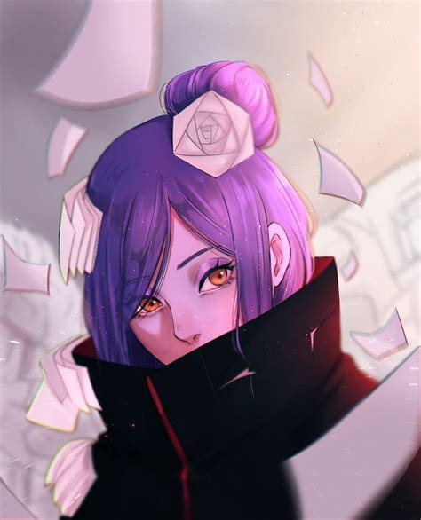 Konan Uchiha Рисунки девушки Милые рисунки Светлячки арт