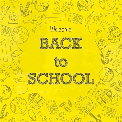 Premium Vector Back To School Signs Wallpaper