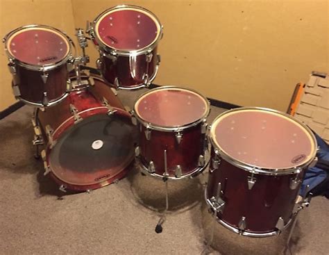 Tama Granstar Custom 1987 Cherry Wine Reverb