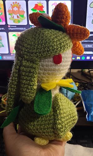 Ravelry Amigurumi Lilligant Pattern By Kate Heter