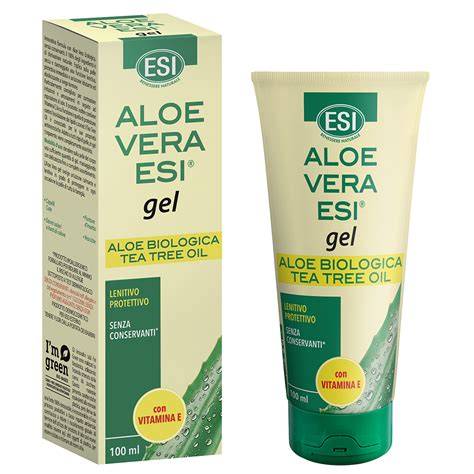 Aloe Vera In Gel Con Vitamina E E Tea Tree Oil Ad Azione Idratante