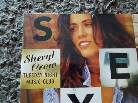 SHERYL CROW Tuesday Night Music Club Translucent Sea Blue Vinyl LP