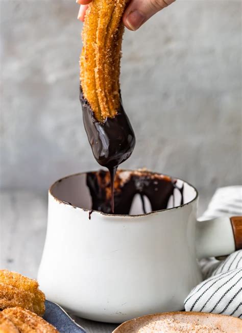 Easy Churros Recipe With Chocolate Sauce Gluten Free Churros Recipe