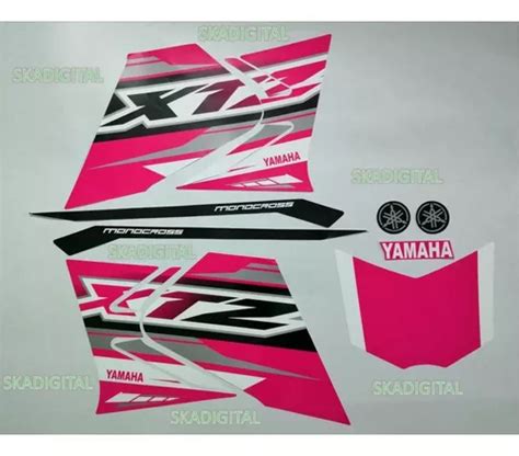 Kit Completo De Calcomanías Yamaha Xtx 125 Edición Especial en venta en