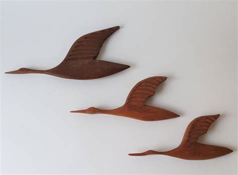 Wall Decoration Wooden Birds Catawiki