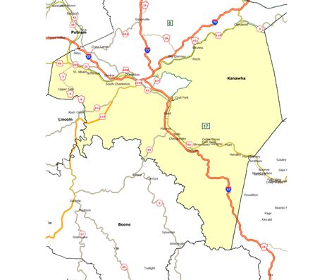 West Virginia Legislature's District Maps