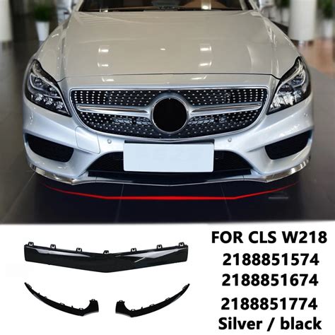 Front Spoiler Deflector For Mercedes Benz Cls W C X