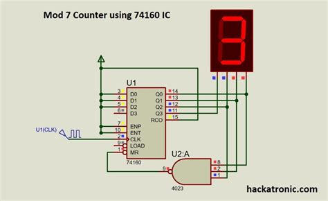 Bcd Counter Circuit Diagram