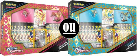 Pokemon Coffret Collection Premium Avec Figurine Z Nith Supr Me Zacian