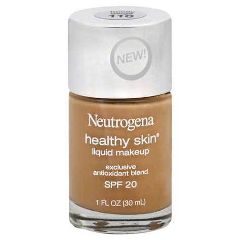 Neutrogena Healthy Skin Liquid Makeup Honey Beige 110 Shop Makeup At H E B