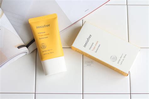 Kem chống nắng Innisfree Intensive Triple Shield SPF 50 PA