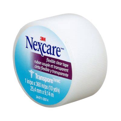 Nexcare Clear First Aid Tape In X Yds Wrapped M Canada