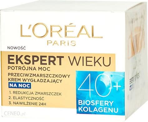 Krem L Oreal Paris Ekspert Wieku Przeciwzmarszczkowy Wyg Adzaj Cy