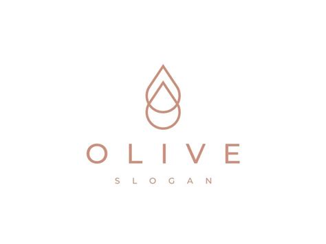 Premium Vector Minimalist Oil Drop Logo Design