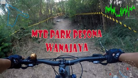 Coba Trek Sepeda Mtb Park Pesona Wanajaya Cibitung Youtube