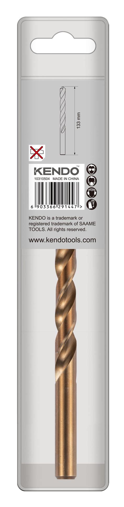 Kendo Din Cnc Hss M Cobalt Twist Drill Bits For Metal Drilling