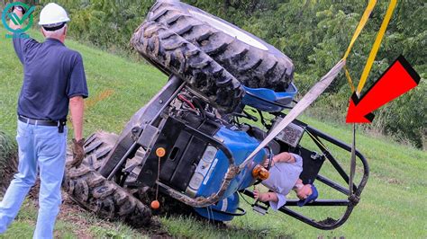 Idiots And Top Fails Tractor Driving Skills Total Bad Day At Work